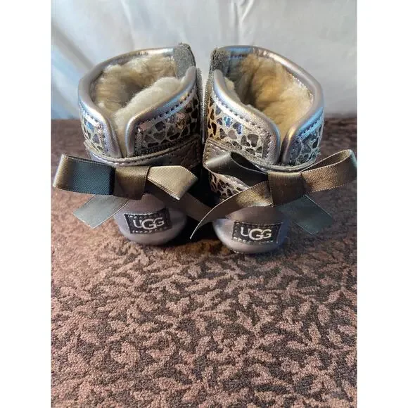 Ugg baby Jesse bow II booties‎ - Picture 3 of 9